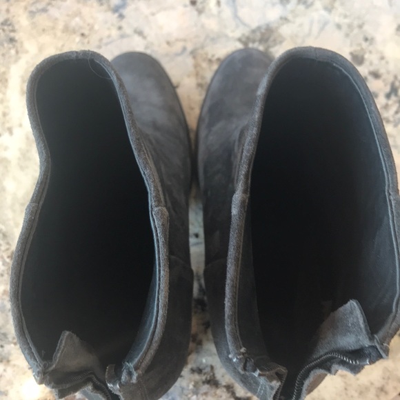 Grey Rag and Bone Suede Boots - Picture 7 of 8